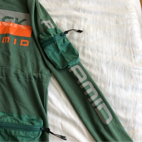 NWT Black Pyramid Utility Hoodie - Picture 4 of 12